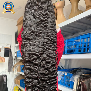 Parrucche frontali in pizzo riccio birmano, parrucca frontale senza colla, capelli brasiliani trasparenti a 200 densità 13x6 Hd, parrucca frontale in pizzo pieno - Product Image 2