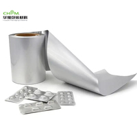 Prix Compétitif Feuille d'aluminium formée à froid composite OPA/AL/PVC de qualité médicale, épaisseur 150-160 microns pour blister pharmaceutique