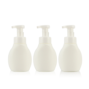350ml empty pet white plastic foam pump bottle cosmetic dispenser hand wash liquid soap bottle for washing