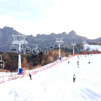 Système de gondole de montagne à grande capacité pour ascenseurs à câbles, cabines touristiques, ascenseurs de ski et équipements de funiculars extérieurs