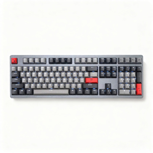 Clavier de jeu sans fil HengYu à trois modes silencieux, mécanique, rétroéclairé RVB, pleine taille, USB Type-C, hot-swap, nouveau statut, axe Kailh - Product Image 2