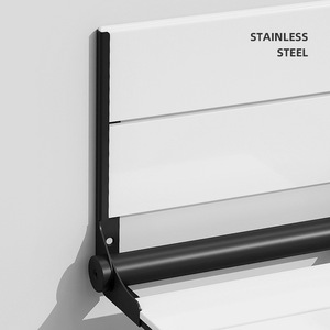<b>Folding</b> <b>Stool</b> Stainless Steel Waterproof Foldable For Bathroom Shower Sauna Use - Product Image 3