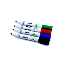 Marqueur effaçable à sec SHIRLEY YA MK005, grande capacité, encre liquide, 4 couleurs, personnalisable avec logo, pour tableau blanc – Meilleures ventes