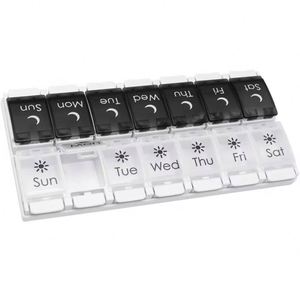Hot Sale <b>7</b> Days Weekly <b>Tablet</b> Pill Medicine Box Holder Storage Organizer Container Case Pill Box - Product Image 2