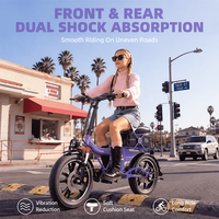 Vélo Électrique Pliant Tout-Terrain Adulte 14 Pouces Haute Vitesse 500W 48V 58Ah Autonomie 140km – Vente en Gros Usine OEM ODM
