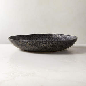 Vajilla para servir alimentos de alta calidad, cuenco de Metal recubierto negro, servidor de frutas, cuenco de forma redonda a bajo precio - Product Image 3