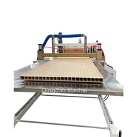 Ligne de production/machine d'extrusion/extrudeuse de panneaux de porte en mousse PVC WPC, de profilés rigides WPC PP PE et de seuils de clôture