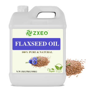 Óleo de Linhaça de Marca Privada 100% Puro e Natural, Óleo Carreador de Linhaça para Crescimento Capilar, Corpo, Rosto e Cuidados com a Pele - Product Image 1