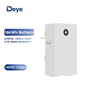 Nouvelle technologie de stockage de batterie Deye RW-F16 LV 51.2v Batterie au lithium 314ah 16kwh Meilleur prix pour le stockage d'énergie domestique - Product Image 1