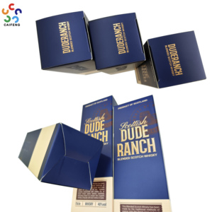 Nhà Sản Xuất Tùy Chỉnh Sản Phẩm Bao Bì In Hộp Giấy Với Vàng Tem Logo Thiết Kế Thủ Công Quà Tặng Bao Bì Các Tông Gấp Hộp - Product Image 5