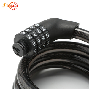 Jinta Hot Bán 1200Mm Kết Hợp Cáp Dây Khóa Xe Máy Điện Scooter Khóa Chống Trộm Xe Đạp Cáp Khóa - Product Image 3