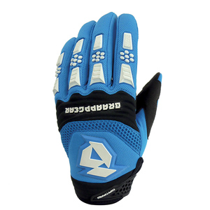 Nuevos Guantes de Dedos Completos con Impresión de Silicona y Protector para Carreras de Motor, Ciclismo MTB, <span class=keywords><strong>MX</strong></span>, BMX, Kart y Motociclismo - Product Image 2