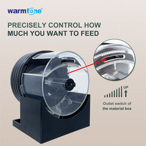 YINSHENG WT-2210 Alimentador Automático Ajustable para Peces, Dispensador de Comida con Temporizador para Pecera de Plástico, 380mL, USB-C, para Gránulos y Pellets - Product Image 4