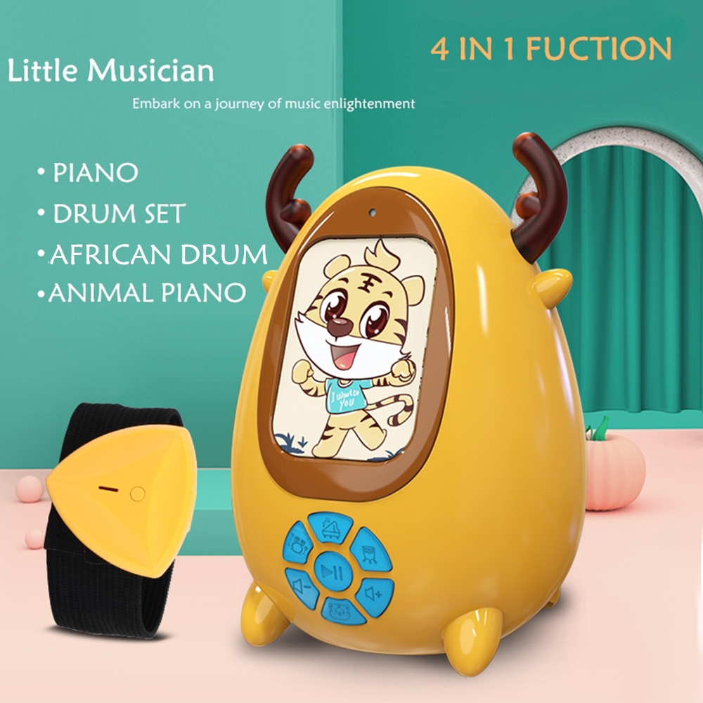 Игрушки KUNYANG, Amazon, новейший маленький музыкант, Индукционное пианино, Индуктивная игрушка, музыкальный инструмент