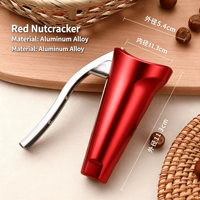 KZR Merk Zware Aluminium Notenopener Kegelvormige Kraker voor Walnoten, Pistachenoten & Pecannoten Zhejiang