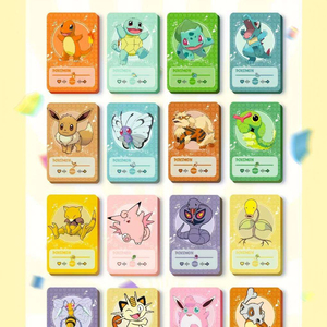การ์ดสะสมโปเกมอนพร้อมกรอบตกแต่งสวยงาม การ์ดสะสมอนิเมะ ทรีคโค คอมบัสเคน สวอบลู การ์ตูนเกม การ์ดสะสมหายาก - Product Image 4