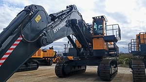 Excavadora hidráulica usada de 1207 toneladas de segunda mano, excavadora grande sobre orugas, marca famosa, máquina de gama alta - Product Image 2