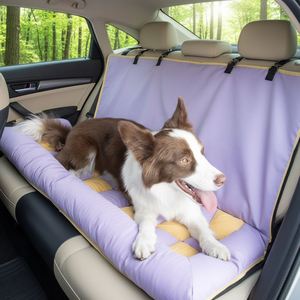 Cama de Lujo Personalizada para Perros, Hecha a Mano, Resistente a las Manchas, Cama para Mascotas para Asiento de Coche, Cama para Perros y Gatos, Cama de Viaje y Transporte - Product Image 1