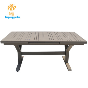 Good Quality <b>Dining</b> <b>Table</b> Set New Designs Rectangular <b>Extendable</b> Dinning <b>Table</b> Metal - Product Image 2