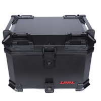 Boîte à bagages arrière pour moto en ABS multifonctionnelle, protection contre les intempéries, pour une utilisation quotidienne et en voyage