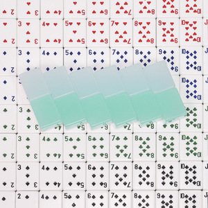 Juego de Mahjong Acrílico Moderno Latinoamericano, Serie Royal Saint, Fichas de Gel Hechas a Mano, para Uso Doméstico y Colección - Product Image 5