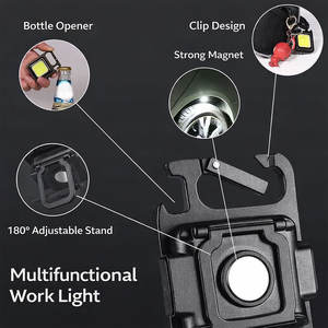 TAIKOO Lampada da Lavoro LED Ricaricabile COB 180 °   Torcia con Base Magnetica Regolabile per Uso in Garage - Product Image 2