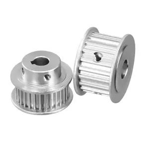 Timing Belt katrol roda sinkron, untuk sabuk Metal Timing Belt Pulley sinkronisasi pencetak aluminium