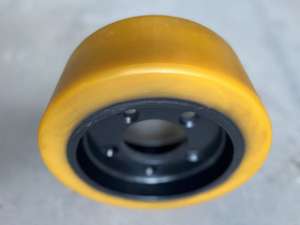 כתר 8x4x2.83 סנטימטרים/203x101mm ארוך שירות חיים פוליאוריתן גלגלית גלגל צמיג משמש על כתר RD 5700 מלגזה/משאית - Product Image 6