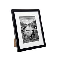 Marco Rectangular Ligero y Resistente a la Humedad de Primera Calidad para Fotos de Paisajes y Retratos, Marco de MDF para Pared