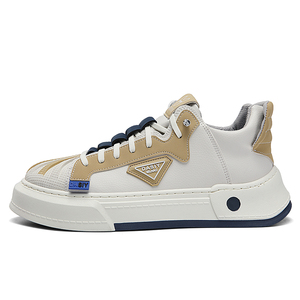 Chaussures décontractées à lacets respirantes et polyvalentes pour hommes Mocassins Tendance de la mode au printemps, été et hiver avec doublure en cuir véritable - Product Image 4