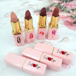 Rossetto Vegano Private Label Rosa Nude Marrone Opaco Lunga Durata - Product Image 2