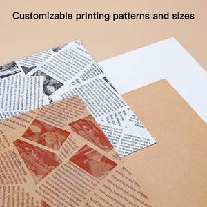 Printed <b>Greaseproof</b> <b>Paper</b>,high Quality Food Grade <b>Greaseproof</b> <b>Paper</b> Raw Material Burger Wax <b>Paper</b> Sheets in Sheets - Product Image 2