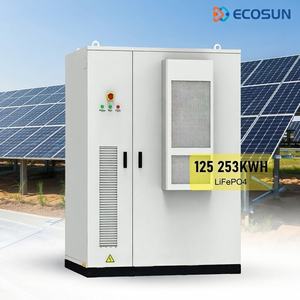 Solución de Almacenamiento de Energía Inteligente ESCOSUN de 253 kWh para Reducción de Picos y Desplazamiento de Carga en la Industria con Comunicación CAN/Ethernet - Product Image 4