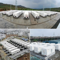 1MWh 1,2 MWh 20GP Ess Conteneur solaire hybride onduleur intégré Conteneur de batterie de stockage d'énergie pour système solaire PV ferme