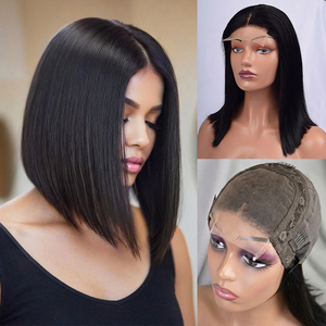 YEUNG BEAUTY Peluca Bob Recta 13*4 de Cabello Humano Virgen con Encaje Frontal, Cabello Vietnamita Natural para Mujeres Negras, ¡Gran Venta! - Product Image 2