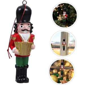 Adornos Colgantes de Navidad con Diseño de Soldado Cascanueces, Mini Adornos Navideños de Soldado Cascanueces - Product Image 4
