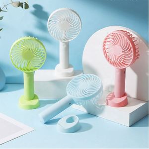 2026 New Arrivals <b>Usb</b> Rechargeable <b>Mini</b> Portable With Phone Holder Handheld or Table <b>Fan</b> - Product Image 4