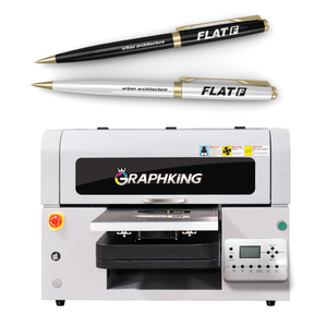 Graphking Vente à Chaud Imprimante UV A3 à Plat avec Tête d'Impression XP600 Vernis à Lumière LED et Effet d'Impression Gaufré sur Cuir - Product Image 1