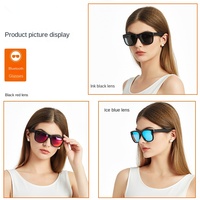 Lunettes de sport sans fil stéréo intra-auriculaires avec casque 5.0, étanches à l'eau, jusqu'à 15 heures d'autonomie, transfrontalier RC