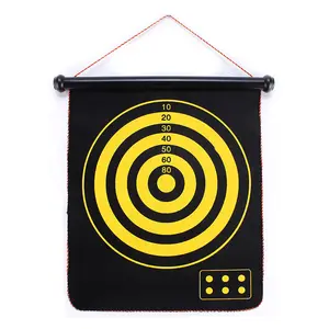 Good Quality 15 Inch Custom Safety Magnet Dartboard Set With 6 Magnetic Darts For competition or game tablero de dardos