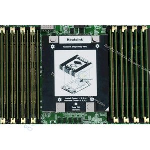 Lenovos Server Accessories Sr630 Sr635 Sr645 Sr650 V2 Sr655 1u Sr665 2u V3 Ordinary Standard Radiator Heat Heatsink Server Acces - Product Image 1