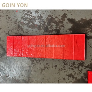 Venta al por mayor directa de fábrica: Sellos de hormigón flexibles de caucho/PU con patrones de imitación de piedra/ladrillo/<span class=keywords><strong>madera</strong></span>, tamaño y color personalizables - Product Image 4