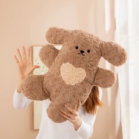 Nouveau produit : Adorable peluche chiot, coussin anti-stress, jouet animal marin pour filles, peluche pour le sommeil