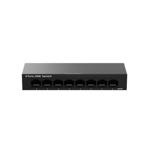 Factory Directly RJ45 Unmanaged Metal Casing 8 Port <b>Ethernet</b> <b>Switch</b> 10/100Mbps Network Access Internet <b>Switch</b> With 8 Ports - Product Image 2