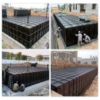 Tanque de Almacenamiento Subterráneo BDF con Revestimiento de Grado Alimenticio para la Recolección de Agua de Lluvia para Sistemas de Riego en Comunidades Residenciales