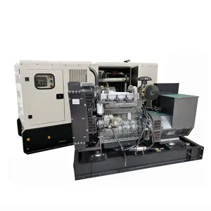 Gerador diesel de marca chinesa Ricardo, 30kva, 40kva, 50kva, 60kva, dossel silencioso, grupo de geradores weifang