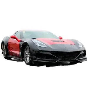 JSK стиль стекловолокно широкий обвес для 2014-2016 CHEVROLET STINGRAY C7