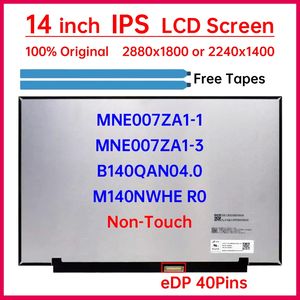 شاشة LCD مقاس 14 بوصة طراز MNE007ZA1-3 MNE007ZA1-1 M140NWHE R0 B140QAN04.0 لأجهزة لينوفو آيديا باد 5 برو-14ACN6 و5 برو-14ITL6، لوحة عرض مصفوفة - Product Image 2