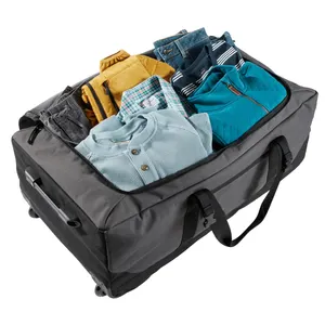 Water Resistant Adventure 135L Rolling Duffel Bag Luggage Trolley Travel Duffle Weekend Bags With Wheels