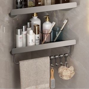KINNO <strong>Best</strong>-Selling Luxury Triangle Rack Wall-Mounted Bathroom Shelf for <strong>Toilet</strong> Shower Room Gym-<strong>Corner</strong> Storage School Apartment - Product Image 2